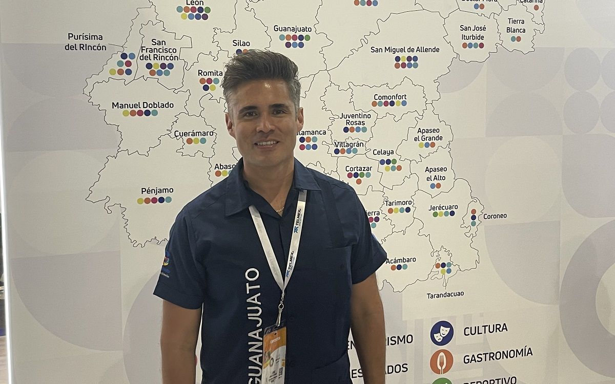 El encargado de la subsecretaría de Promoción Turística de la Secretaría de Turismo de Guanajuato, Jorge Cabrejos.