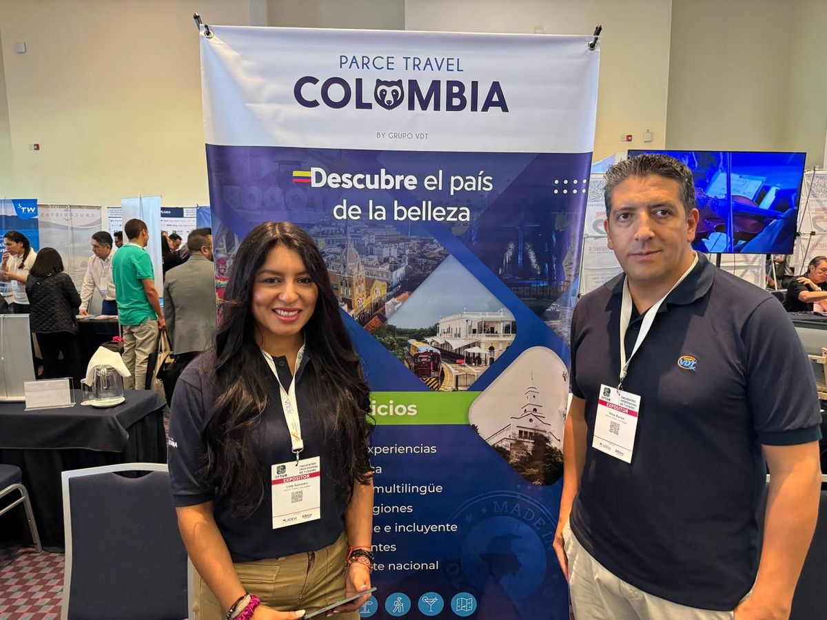 Parce Travel Colombia expresa su intención de aliarse con agentes de viajes en EPTUR 2024.
