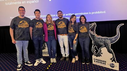 Orlando, Kissimmee, Brightline y Universal Orlando Resort se promueven en función de Jurassic Park Renace