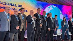 Hernán Lombardi, Germán Pérez, Enrique Meyer y Daniel Scioli coincidieron en la apertura de FIT 2026, una foto atravesada por distintos gobiernos y recorridos políticos.