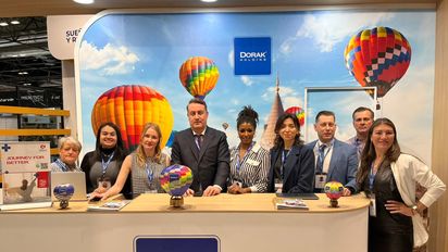 El equipo de Dorak Tour presente en Fitur 2024.