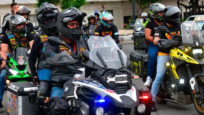 Guayaquil recibió a más de 50 motociclistas de Latin American Motorcycle Association