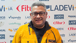Octavio Luna, CEO de Quality Mayorista de Viajes, en Fitur 2026.