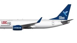 La empresa aérea Sky Cana recibió su primer avión Boeing 737-800F de carga.