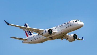 Air France recibió su primer Airbus A220/300