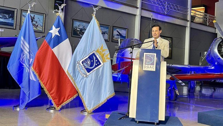 José Ricardo Botelho, director Ejecutivo y CEO de ALTA expone ante los directores generales de Aviación Civil de la región.