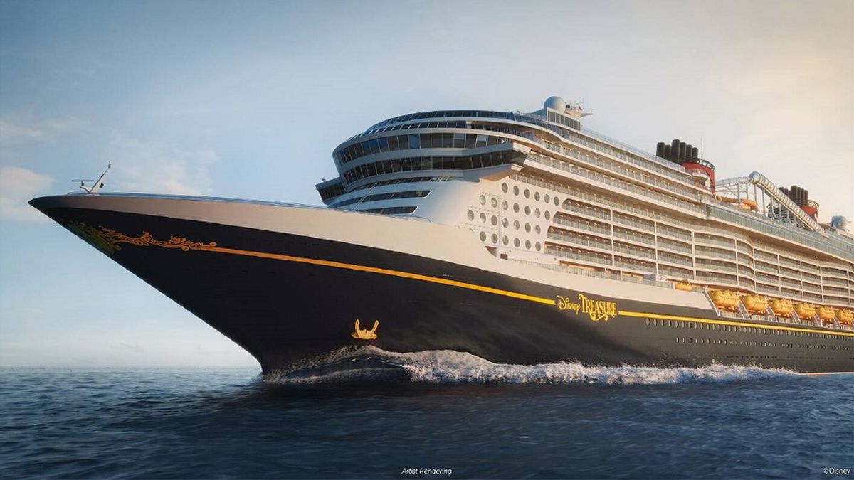 Disney Treasure, la nueva joya en la flota de Disney Cruise Line.