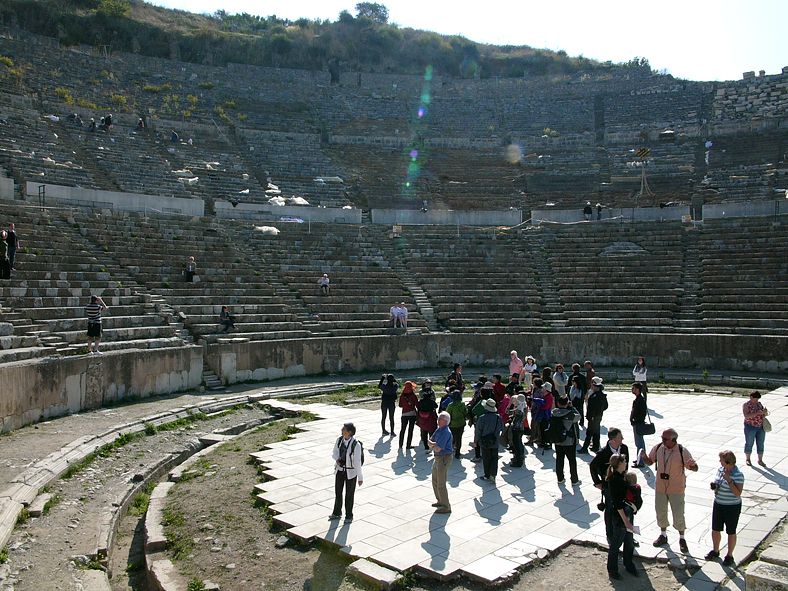 El Gran Teatro tiene capacidad para 25 mil personas.