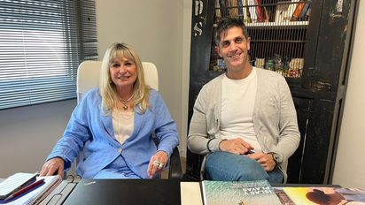 Anyway Travel: Lilian Ortega, socia fundadora, y Hernán Besso, socio gerente.&nbsp;