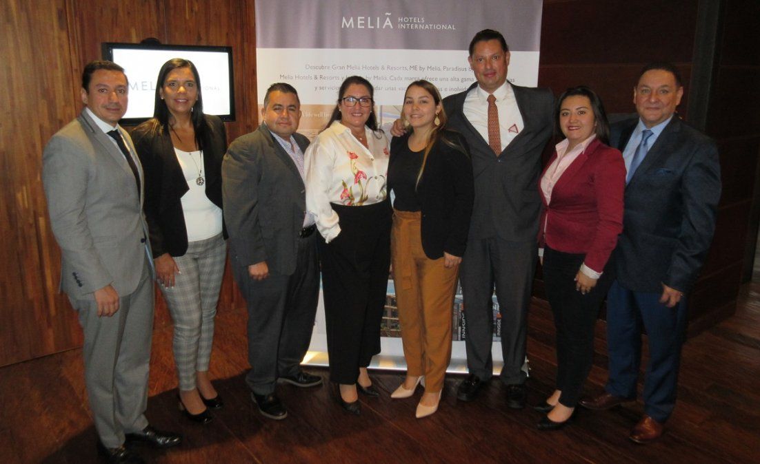 Hoteleros del evento.