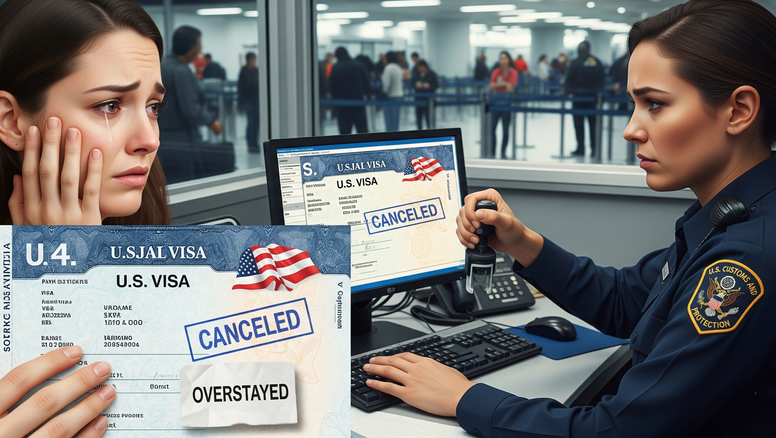 Overstay: qué es y por qué implica la cancelación de visa de Estados Unidos. 