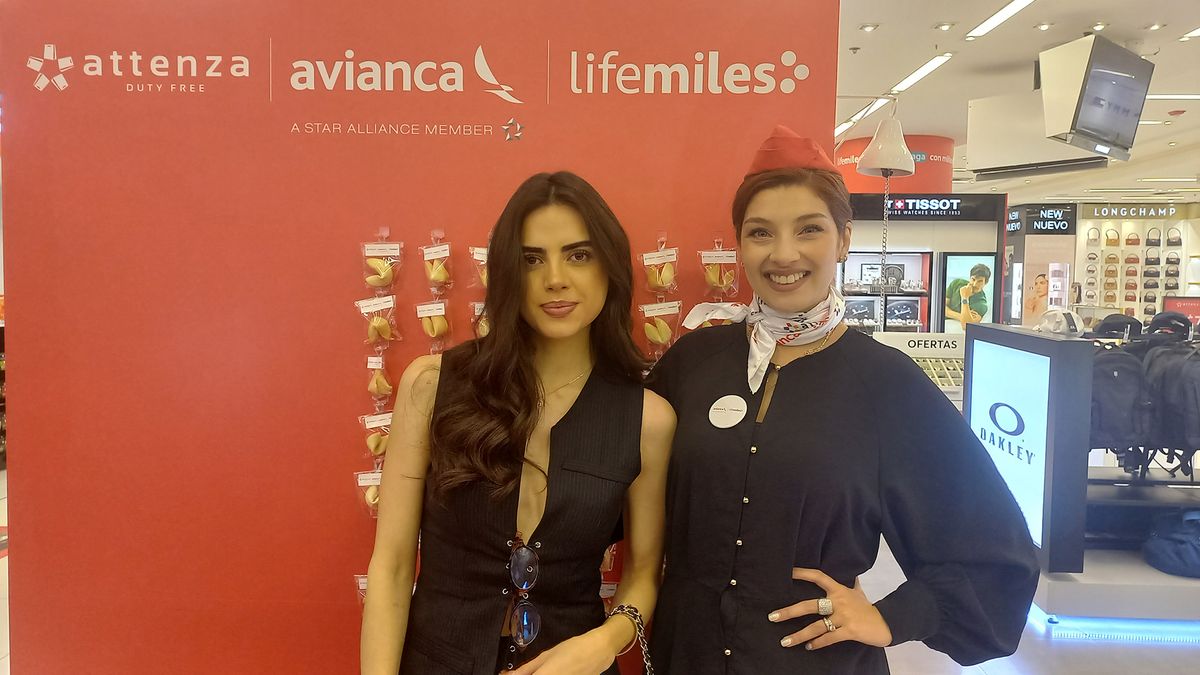 La influencer Sol Vargas fue una de las invitadas al evento de Avianca.