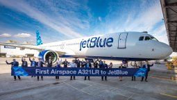 JetBlue celebró el recibimiento de su primer Airbus A321LR equipado con Airspace: un interior con diseño nuevo.