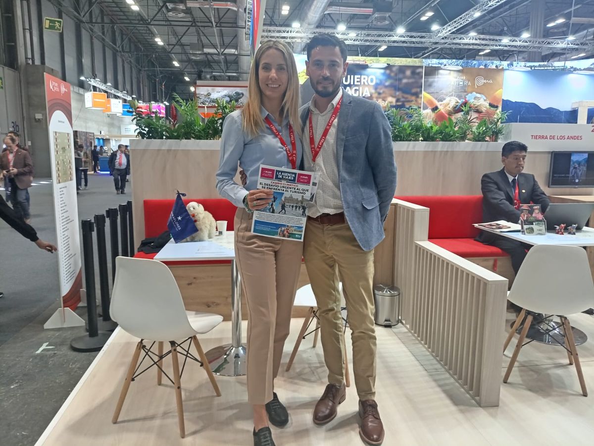 Lara Wagner y Alejandro Porro de Iberostar Miraflores.