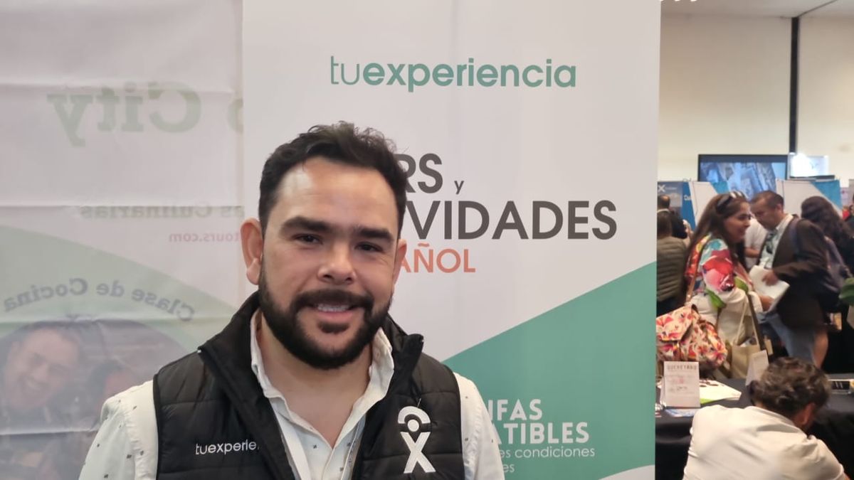 Tuexperiencia promociona sus tours en español y su modelo de negocios para las agencias de viajes de México durante EPTUR 2024.