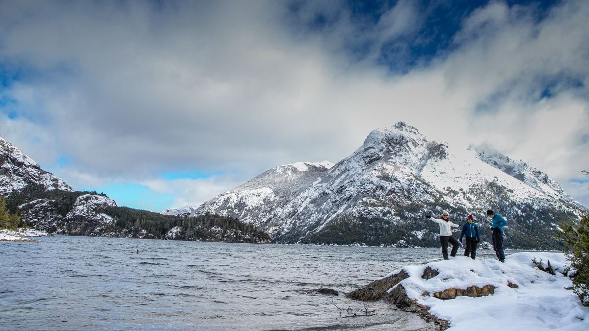 El Lago Lácar en San Martín de los Andes.