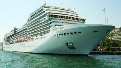 El MSC Magnifica.