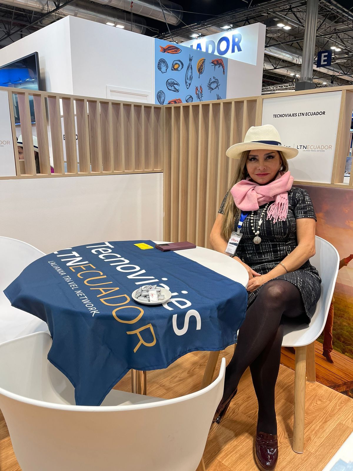 Patricia Elías, presidenta ejecutiva de Tecnoviajes, está presente en Fitur 2023.