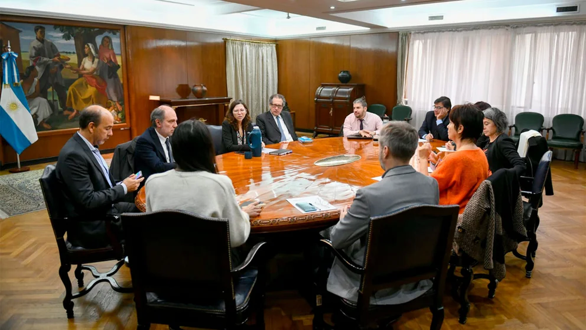 Matías Lammens, ministro de Turismo, no participó del cónclave en el quinto piso del Palacio de Hacienda.
