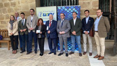 Participantes del IV Foro Turístico de la Unión Nacional de Agencias de Viajes (UNAV).Ladevi