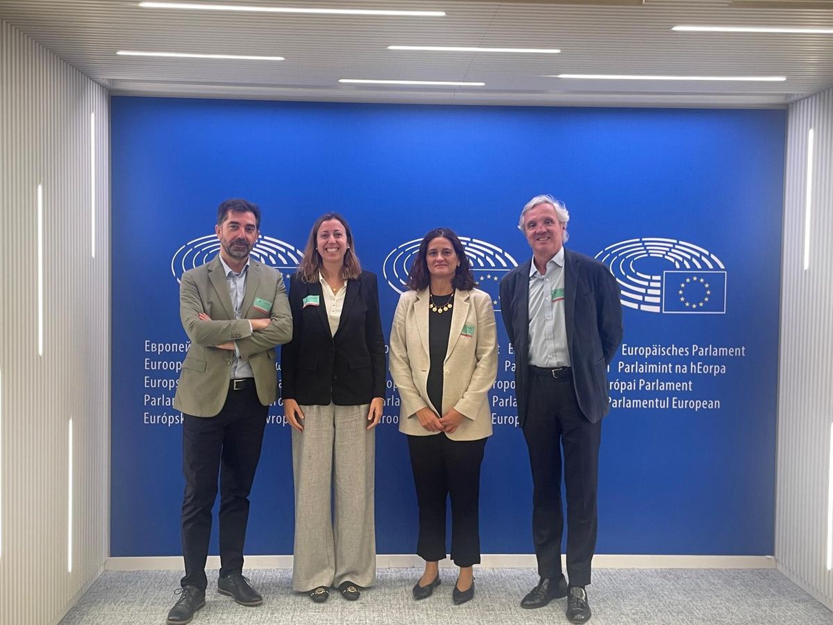 La delegación de CEAV en el Parlamento Europeo.