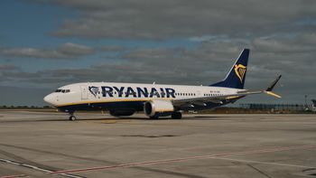 Avión de la aerolínea Ryanair