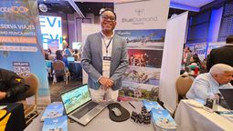Juan Pilier, Senior Manager Partnerships-Latam de Blue Diamond Resorts presente en el Workshop de Ladevi.