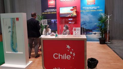 Chile con presencia mínima en la feria, apostó por la virtualidad.