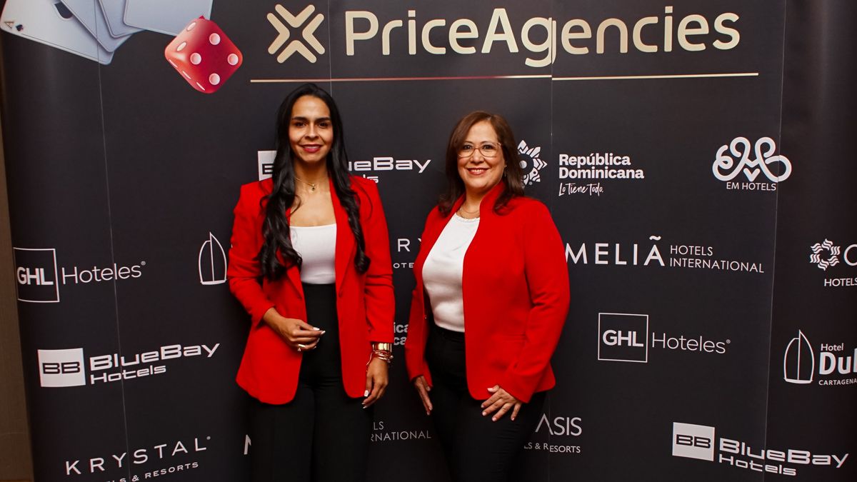 Maria Del Pilar Escobar, gerente de Agencias y Zoraida Cedeño, directora del canal de ventas B2B para Latam de PriceTravel Holding (PriceAgencies).