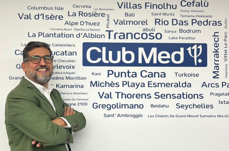 Club Med, presentó a Abin Rosales como su nuevo gerente de Ventas para Países Hispánicos de Sudamérica.