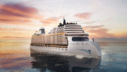 Render del NV Narrative, una innovadora propuesta en el mundo de los cruceros.