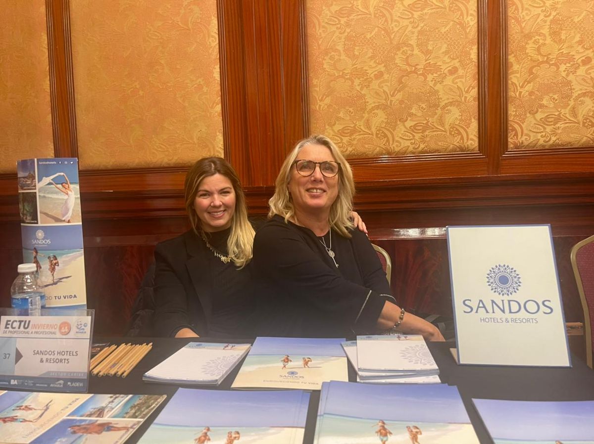 Lidia Giménez y María Peñarrocha, de Sandos, en ECTU 2022.