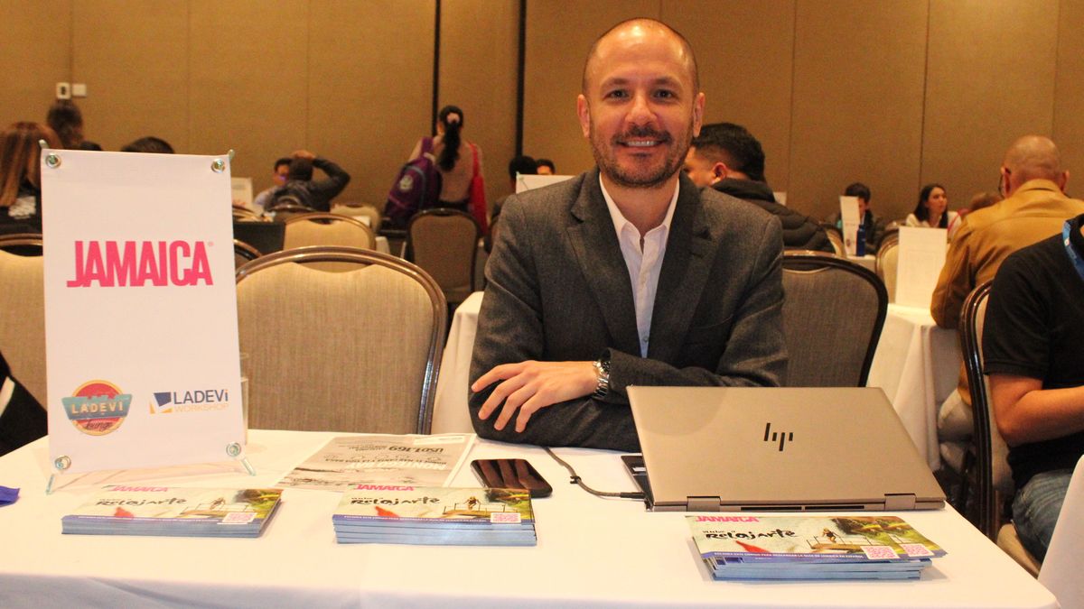 Carlos Ordóñez, gerente comercial de GMS, representante de la Oficina de Turismo de Jamaica.