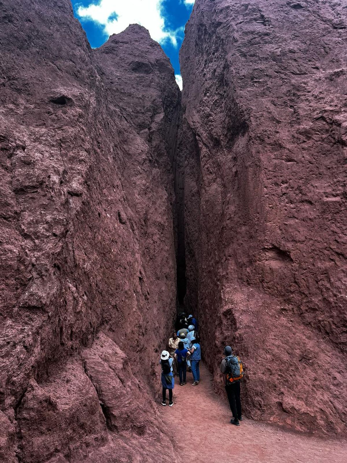 Turismo Sostenible en San Pedro de Atacama: las cascadas secas son uno de los principales atractivos geográficos de la zona.