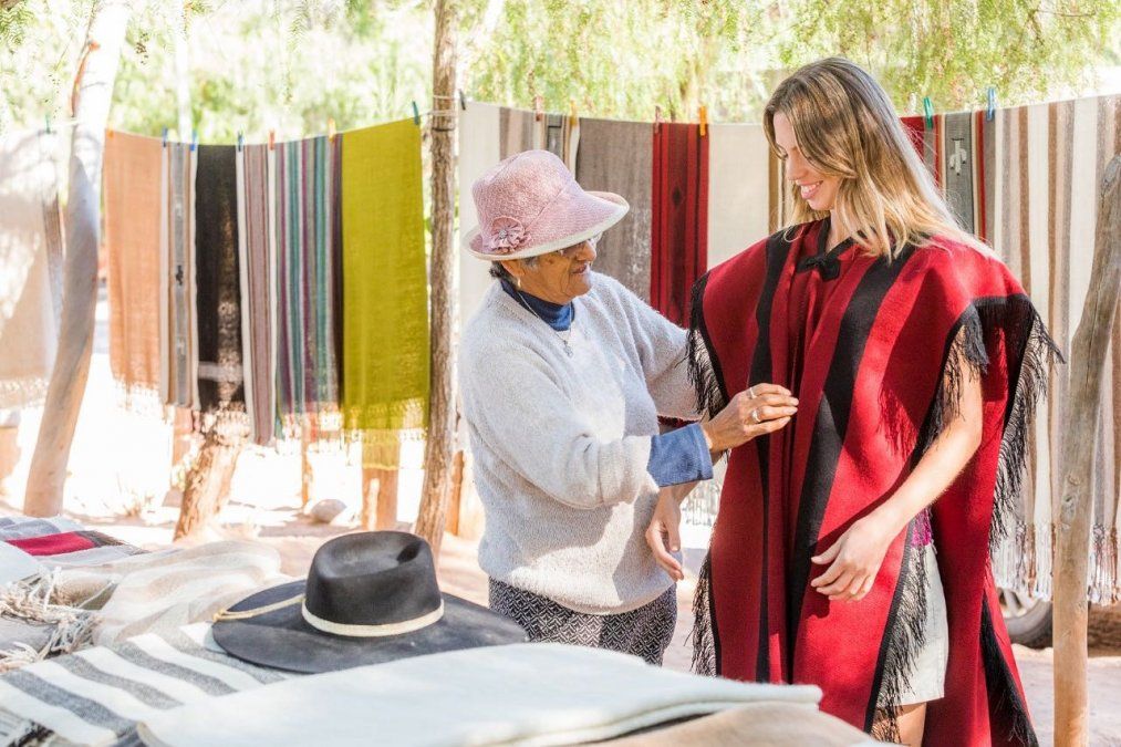 Seclantás en Salta es conocido por ser "cuna del poncho salteño".