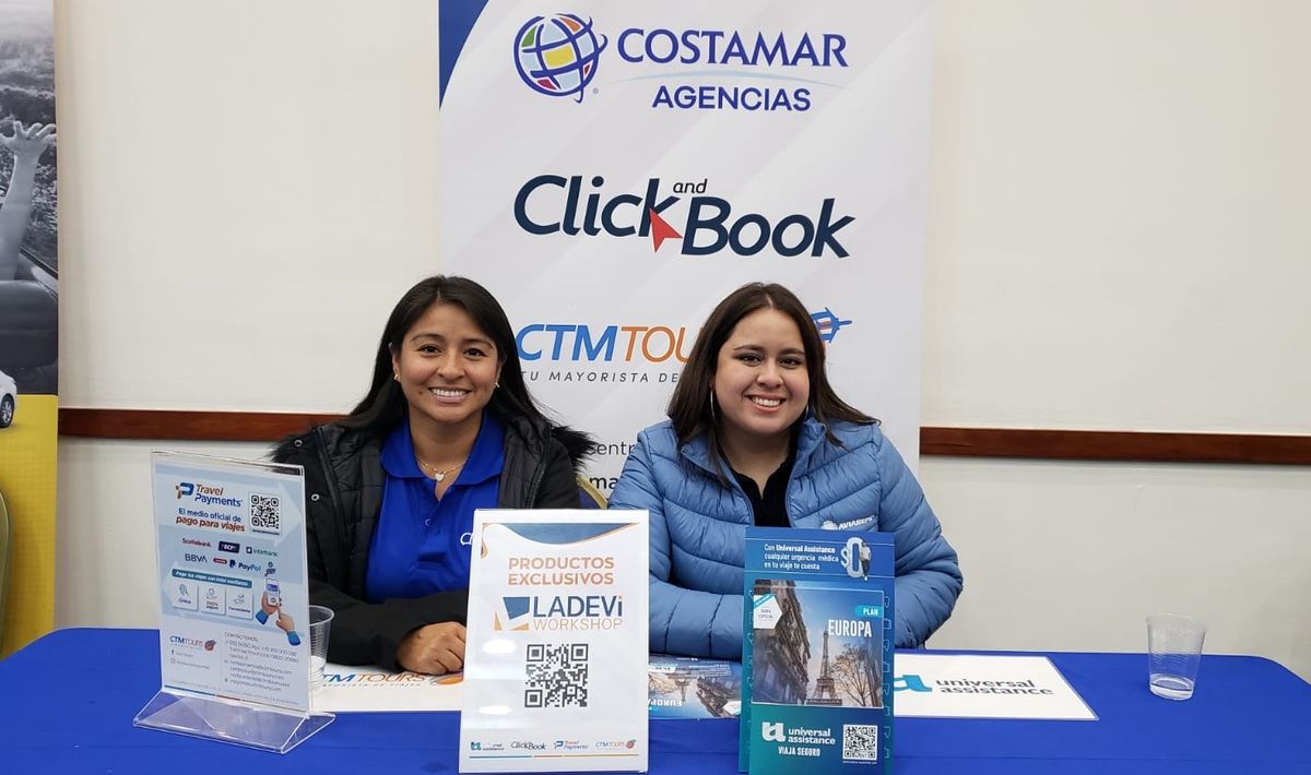 Stand de Grupo Costamar en el Workshop de Ladevi edición Perú 2024.