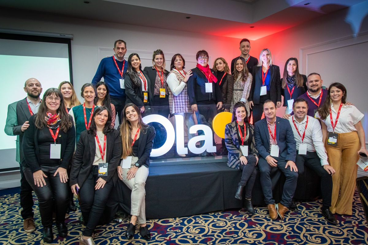 Ejecutivos de Ola junto a los proveedores de Ola Conecta en Buenos Aires.
