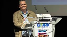 Iván Méndez durante la Tecno Travel Agency de UNAV