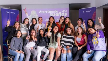 LATAM Airlines Ecuador benefició a más de 200 niñas con su programa 