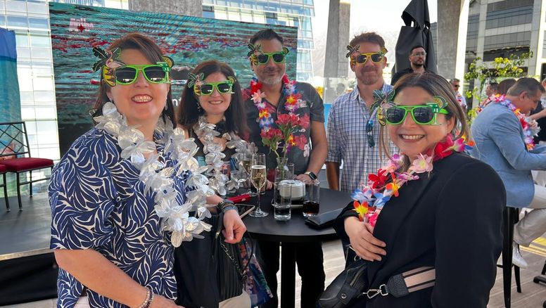 Aruba trajo una muestra del Carnaval de verano a medios de comunicación, socios comerciales y profesionales del sector.