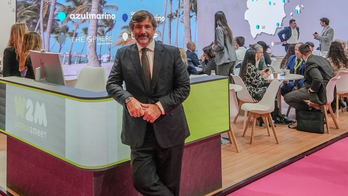 Gabriel Subías, director general de W2M World2Meet, en la WTM de Londres