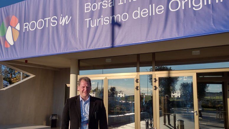 Uri Rajsfus (gerente de Proyectos Especiales de Vietur) estuvo presente en el evento Roots In en Italia, donde participó de reuniones y conferencias con operadores y prestadores turísticos locales.