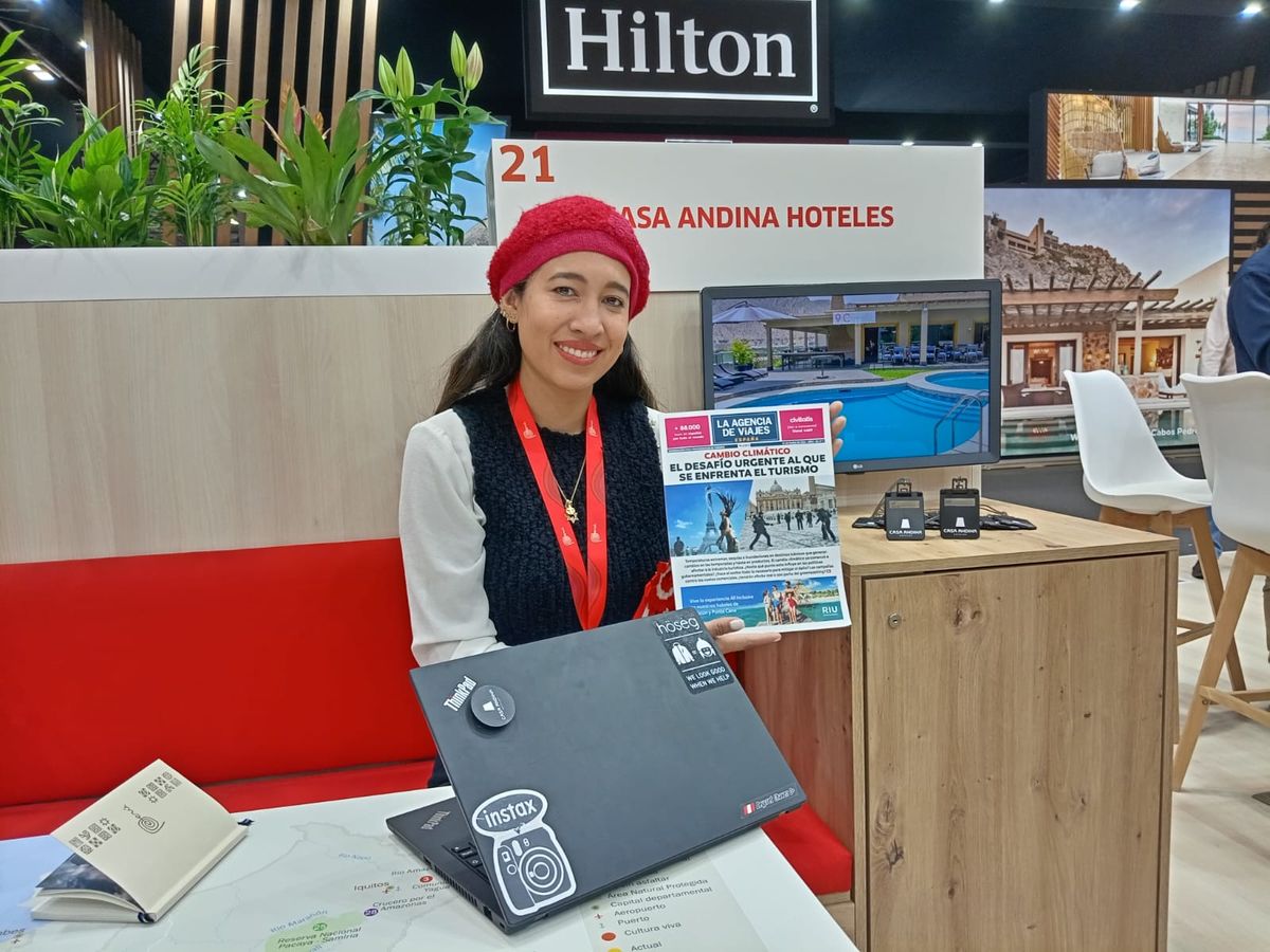 Deyfret Chavez de Hoteles Casa Andina, mesa 21 (pabellón 3, stand 3B07).
