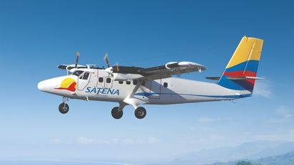 Satena amplía su red de vuelos para fortalecer la conectividad en el Pacífico y nororiente colombiano.