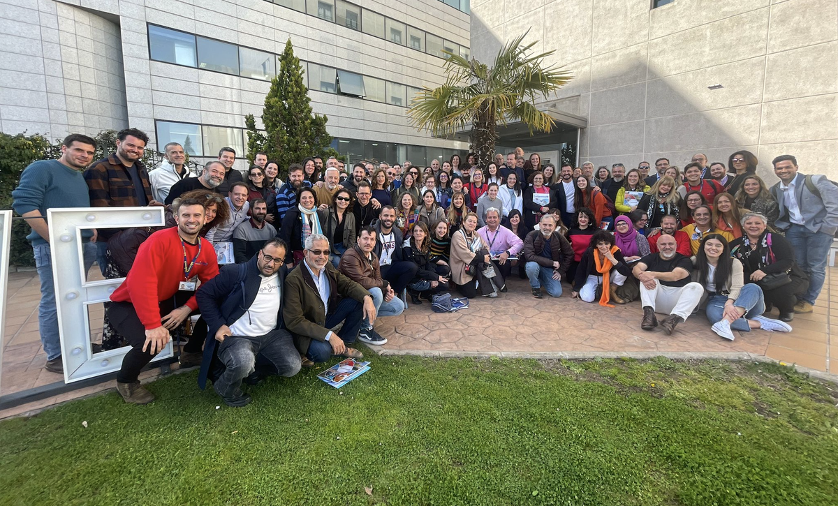 Todos los miembros de Europamundo tras el evento