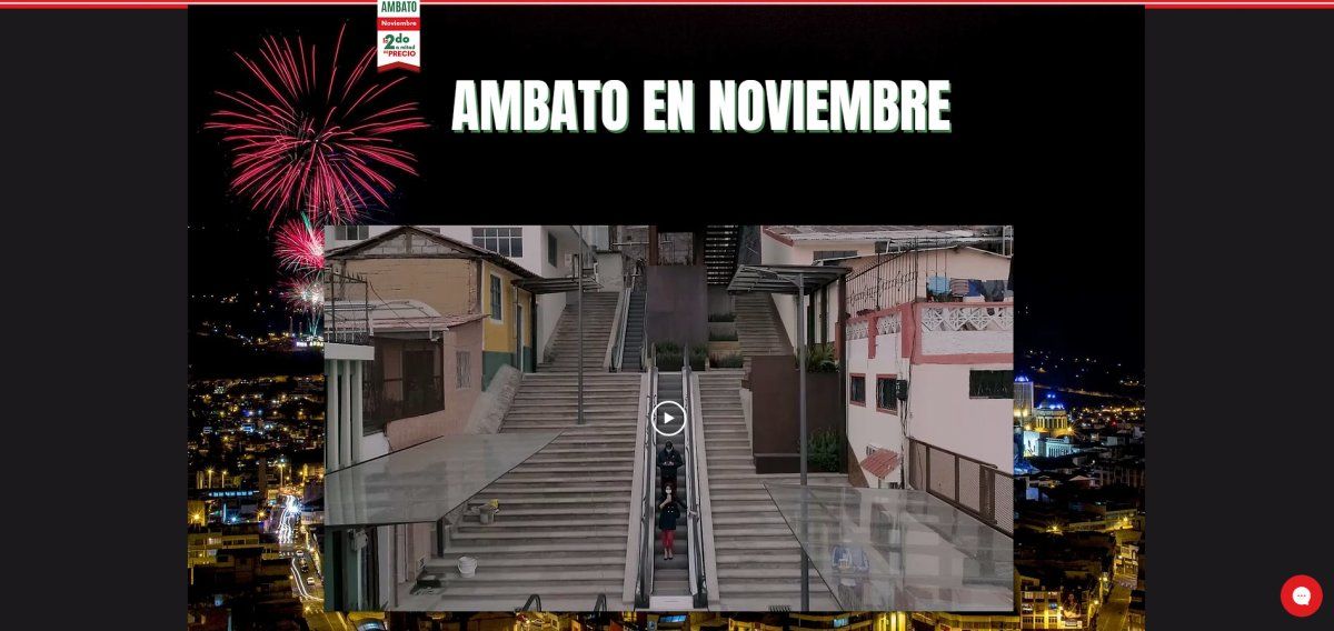 Web de la campaña Ambato en noviembre, lo segundo a mitad de precio - Ladevi Medios y Soluciones Web de la campaña Ambato en noviembre, lo segundo a mitad de precio