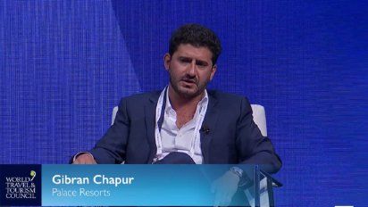 Gibrán Chapur, vicepresidente ejecutivo de Palace Resorts, dijo que la tasa de turistas ha subido un 20% en comparación con 2019.