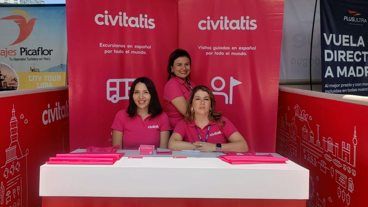 Civitatis se asoció a Apavit recientemente, sin embargo lleva alrededor de 3 años participando de la feria de turismo.