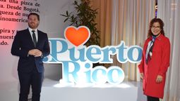 Jorge Pérez, Viceministro de Turismo de Puerto Rico; Johana González, gerente senior de Ventas de Ocio de Discover Puerto Rico.