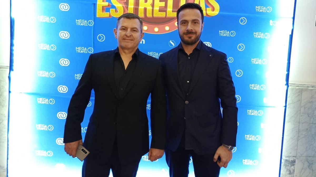 Ercan Yilmaz y Yalcin Cankaya, CEO y vicepresidente, respectivamente, de Mega Travel.